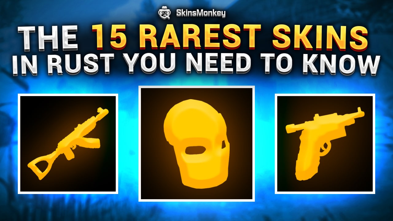15 rarest skins rust