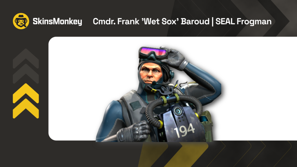 Cmdr. Frank 'Wet Sox' Baroud | SEAL Frogman