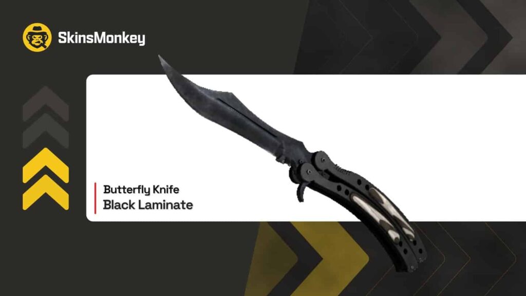 Butterfly Knife | Black Laminate
