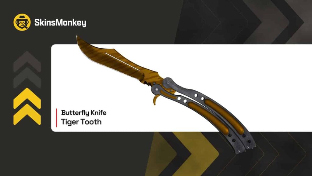 Butterfly Knife | Tiger Tooth