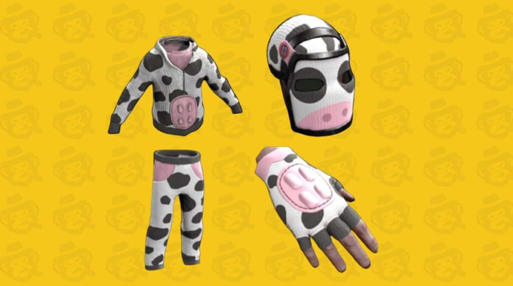 Set 4: Cow Moo Flag