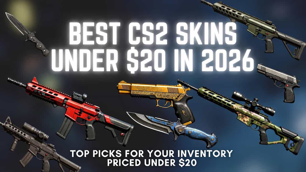 Best CS2 Skins Under $20 in 2026