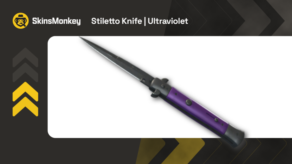 Stiletto Knife | Ultraviolet