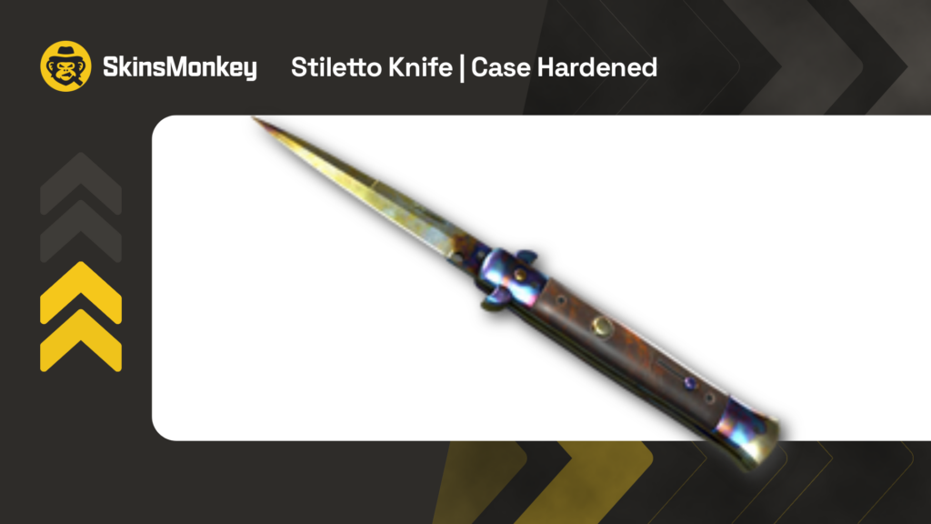 Stiletto Knife | Case Hardened