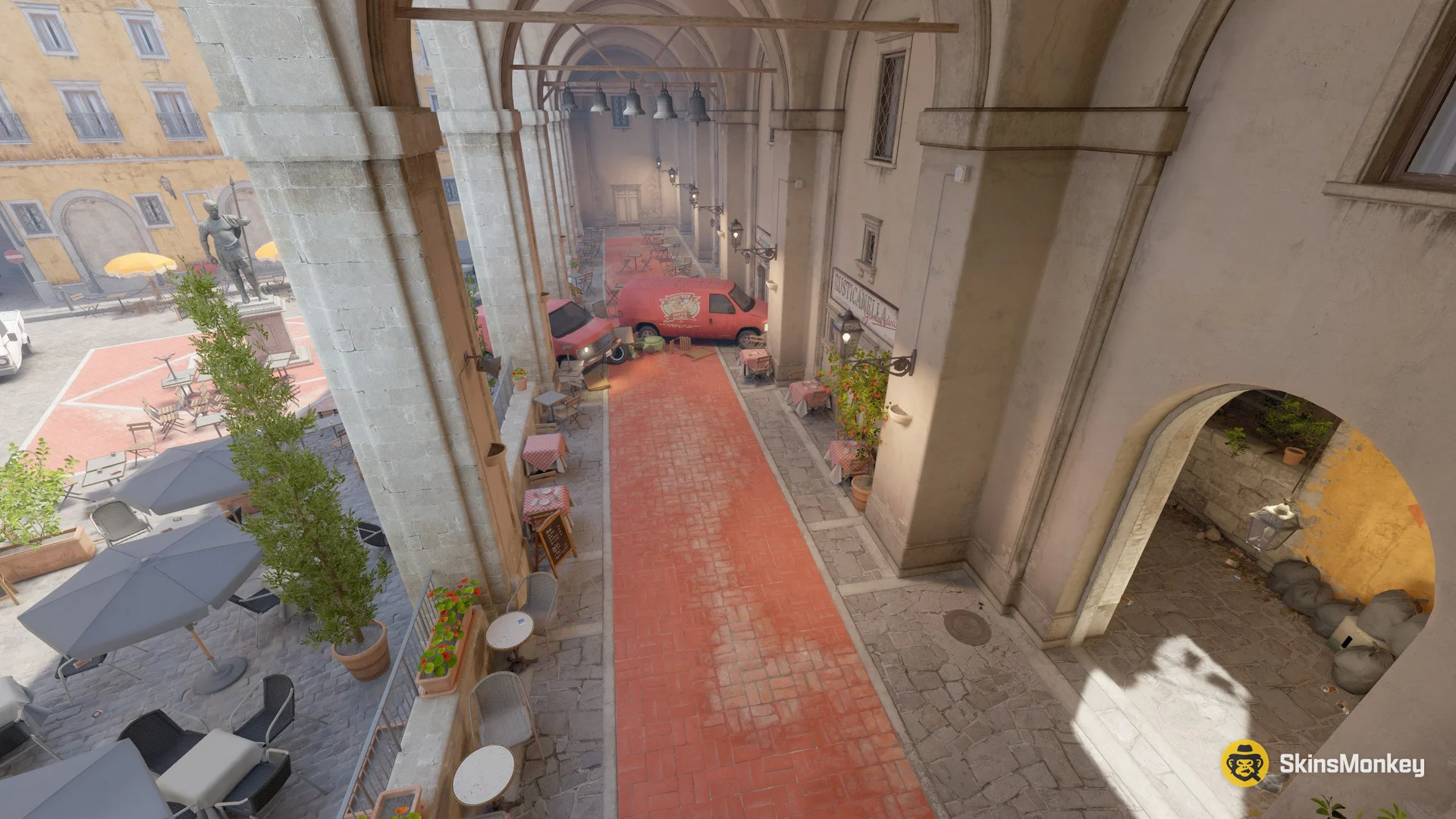 T Spawn на Inferno в CS2