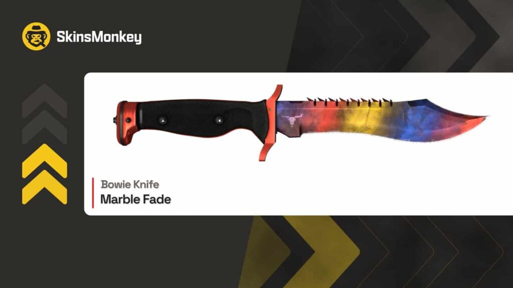 Bowie Knife | Marble Fade