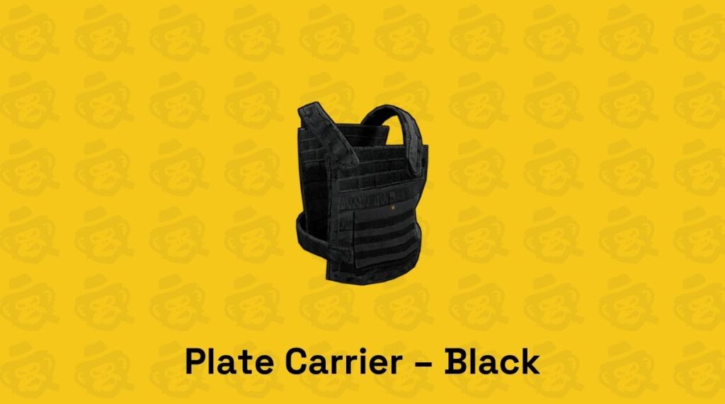 Plate Carrier – Black