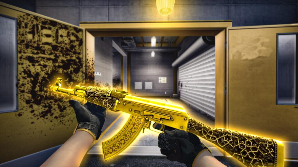 Shining Gold Arabesque