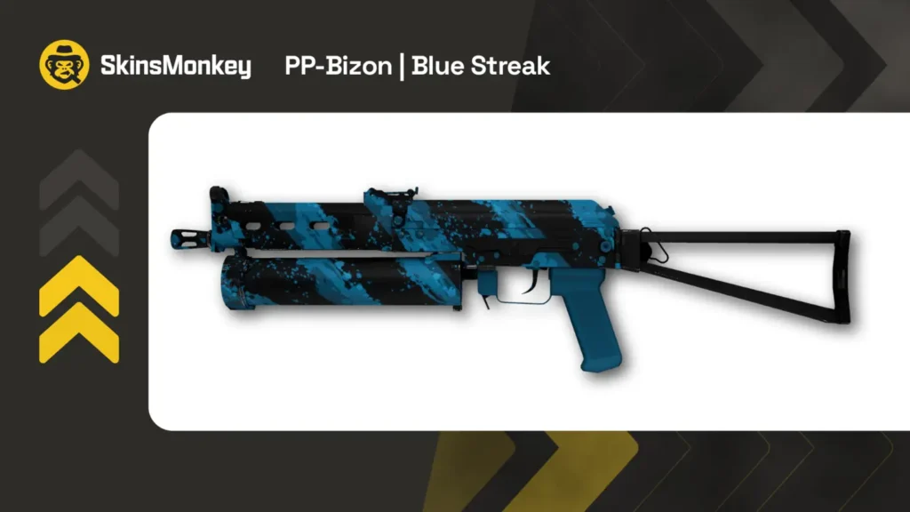 Skin PP-Bizon | Blue Streak en CS2