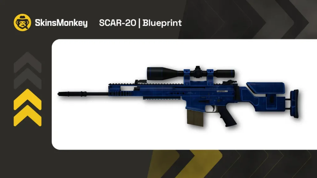Skin SCAR-20 | Blueprint en CS2