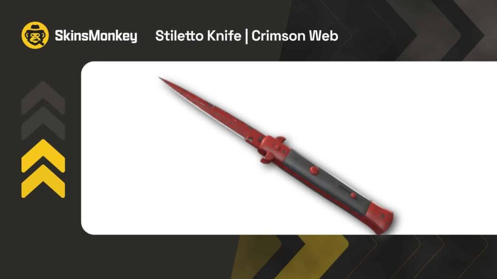 Stiletto Knife | Crimson Web