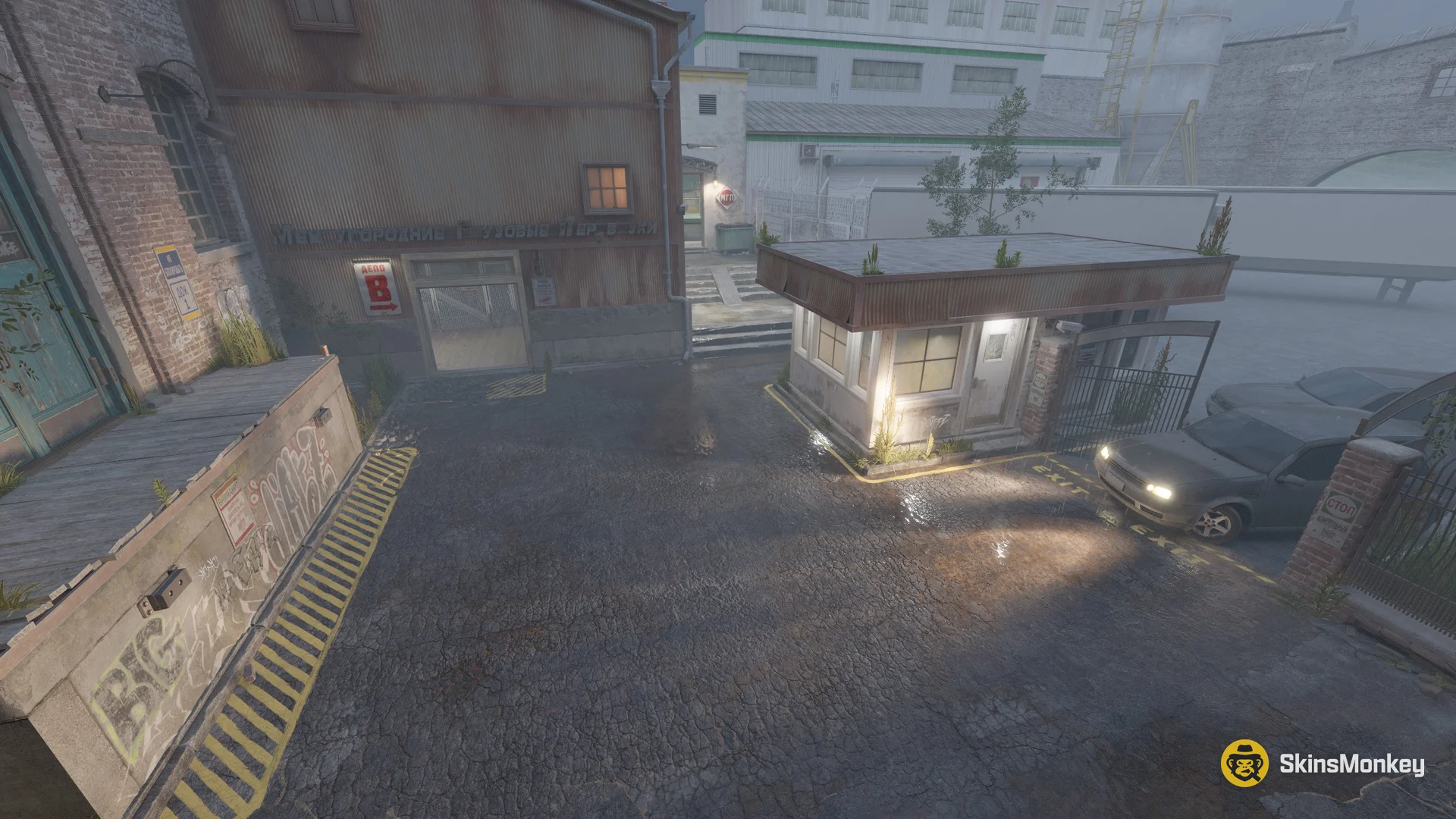 CT Spawn on Train in CS2