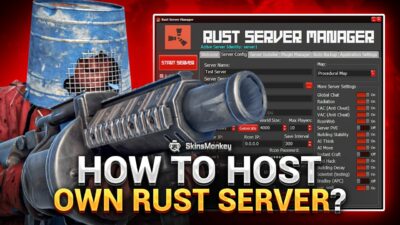 how to host own rust server 2