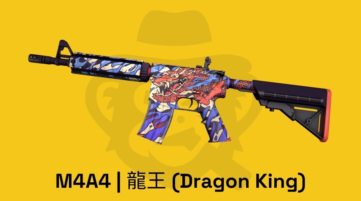 m4a4 dragon king csgo skin