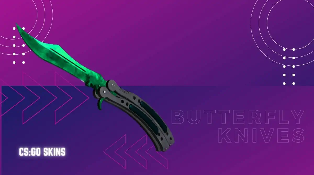 butterfly knife gamma doppler emerald