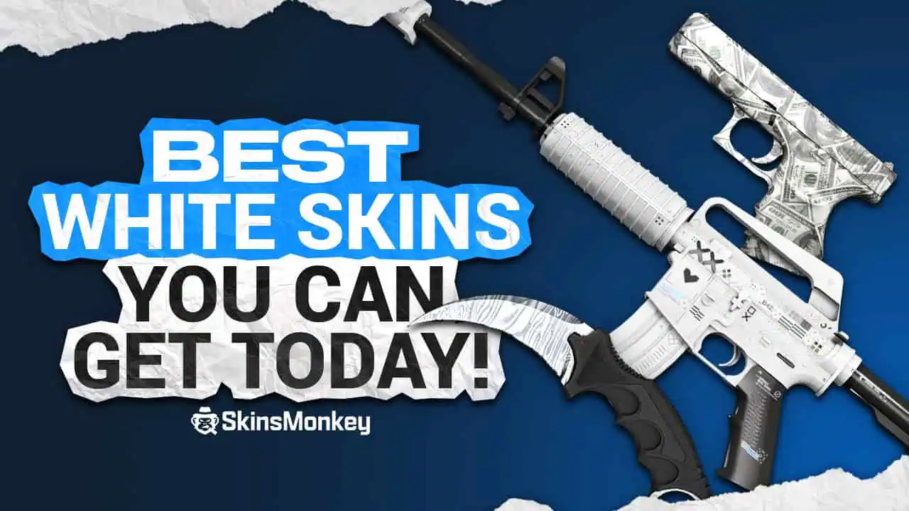 best white CS2 skins