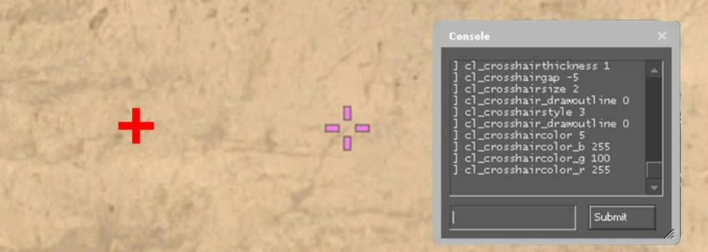 csgo crosshair console commands