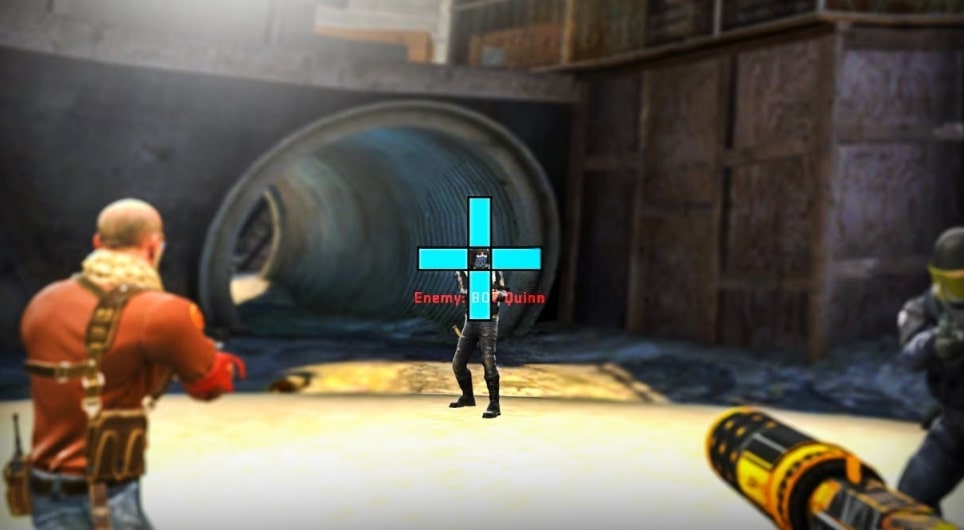 too big csgo crosshair