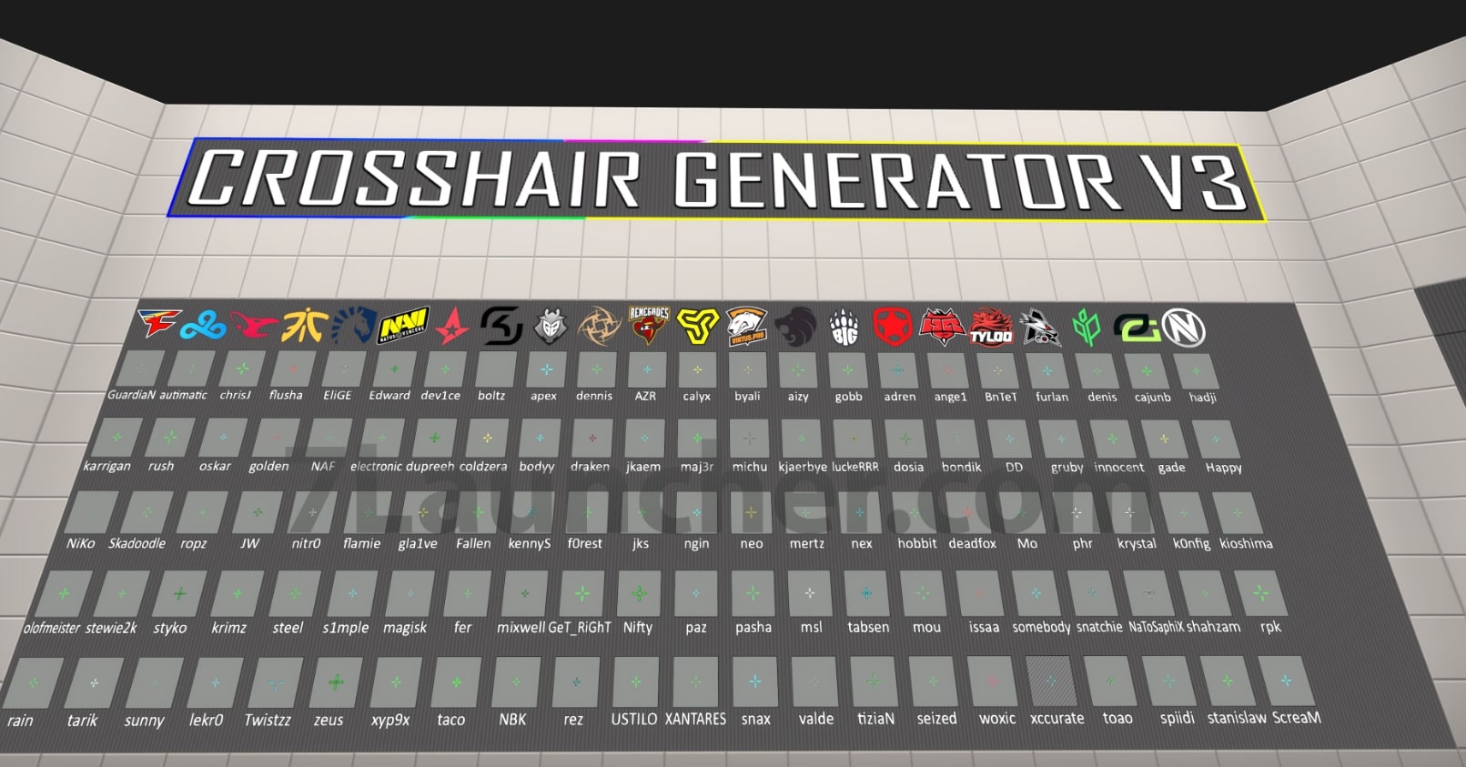 crashz' Crosshair Generator v3 steam workshop