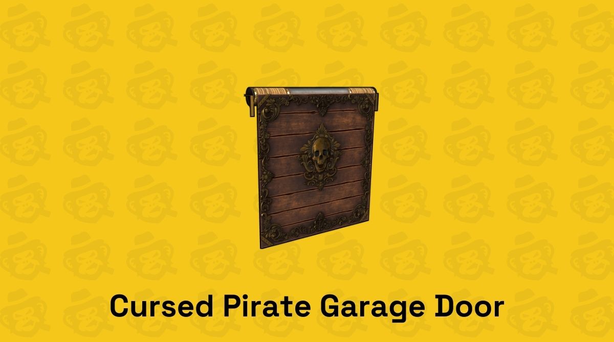 cursed pirate garage door rust