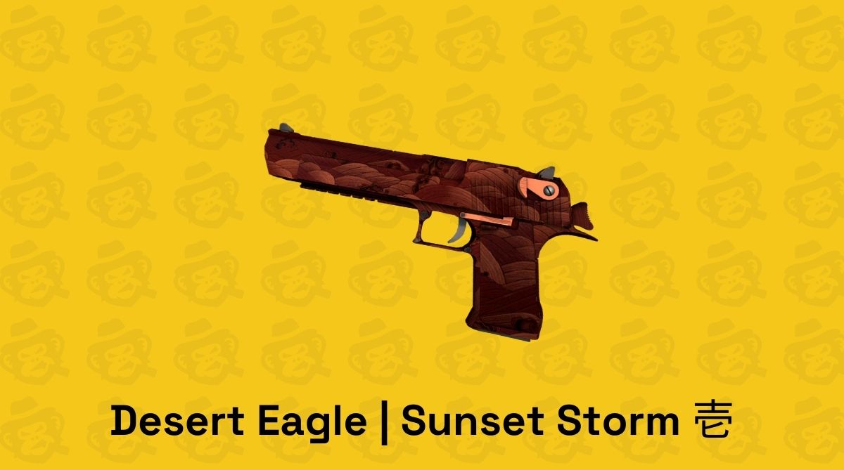 desert eagle sunset storm