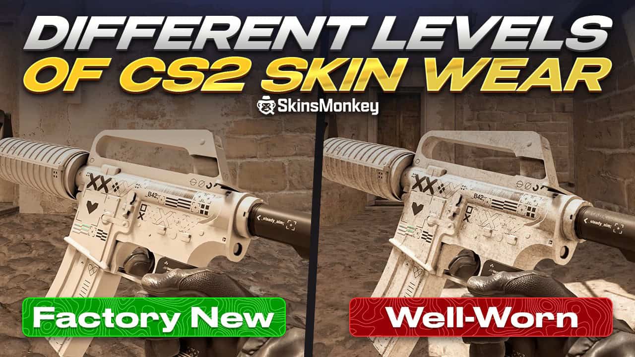 Exploring the Various Wear Levels of CS2 Skins: From FN to BS