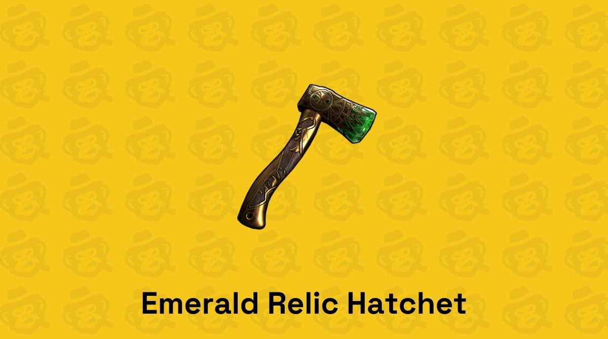 emerald relic hatchet rust