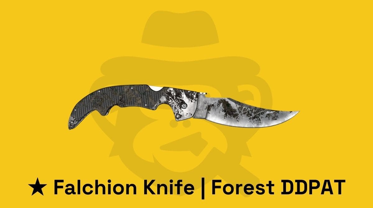 falchion knife forest ddpat