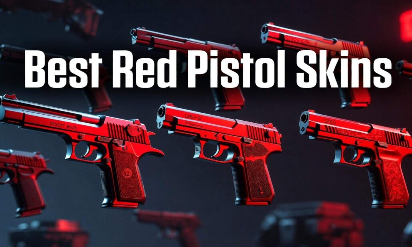 best red pistol skins