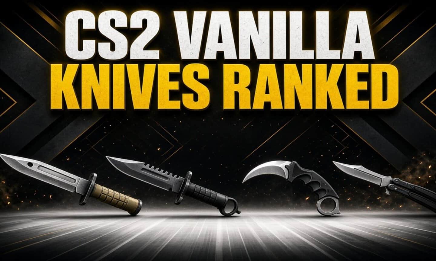 best cs2 vanilla knives