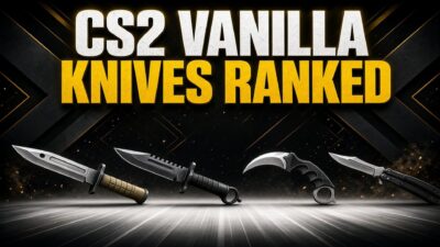 best cs2 vanilla knives