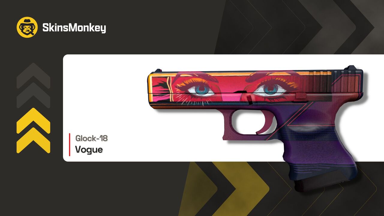 Glock-18 (StatTrak™)  Vogue - Counter Strike - Skins - GGMAX
