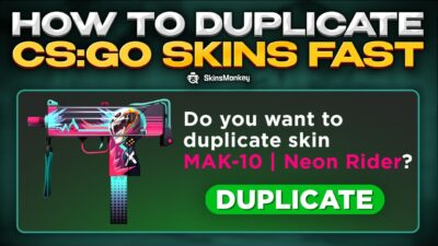 how to duplicate csgo skins