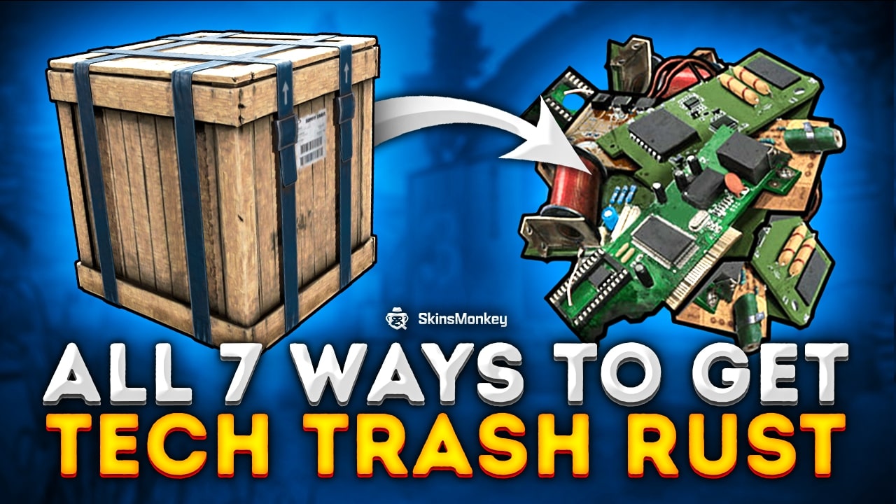 how to get tech trash rust