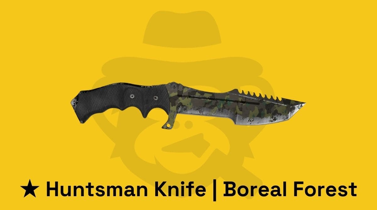 huntsman knife boreal forest