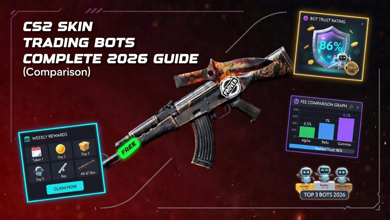 Best CS2 Skin Trading Bots in 2026: Fees, Security, and Trading Methods Compared