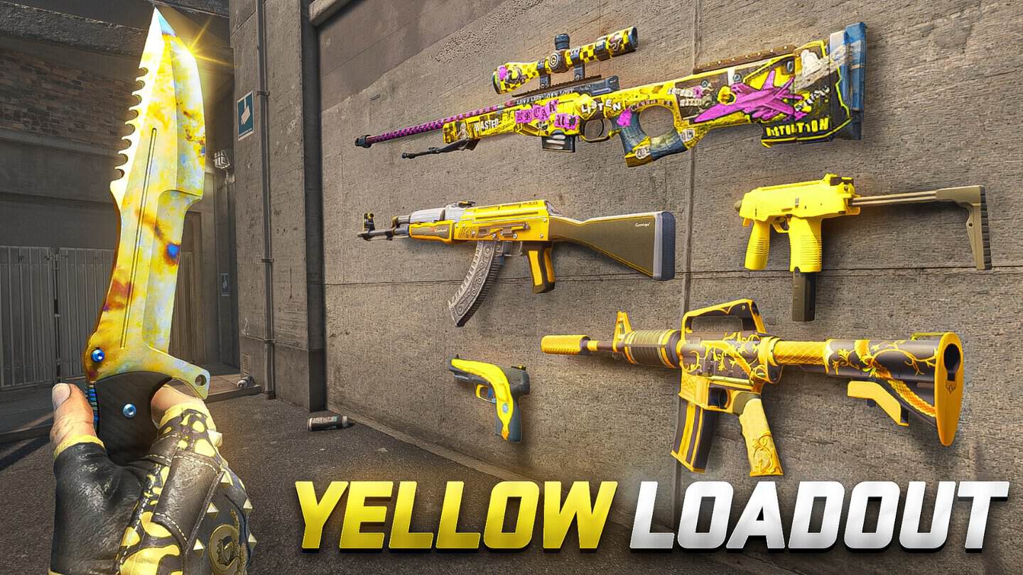 Best Yellow CS2 AK-47 Skins in 2026 - Latest News from CS2 (CS:GO ...