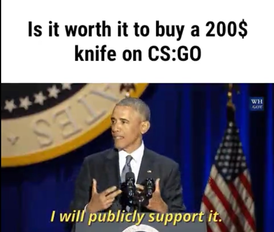 is it worth buying csgo knives