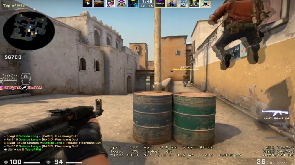 kill ping csgo