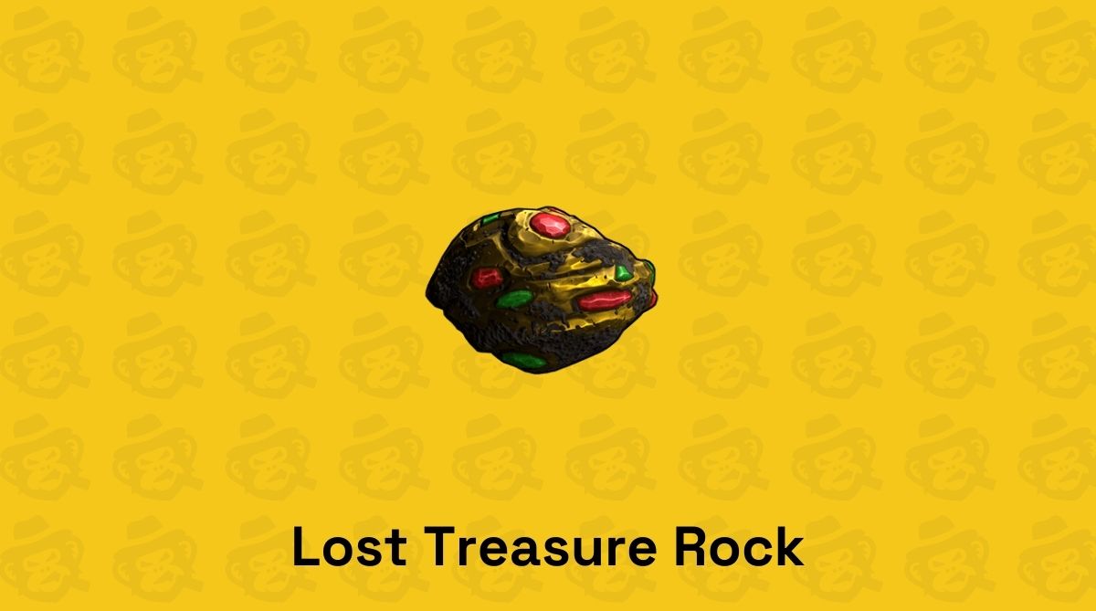 lost treasure rock rust
