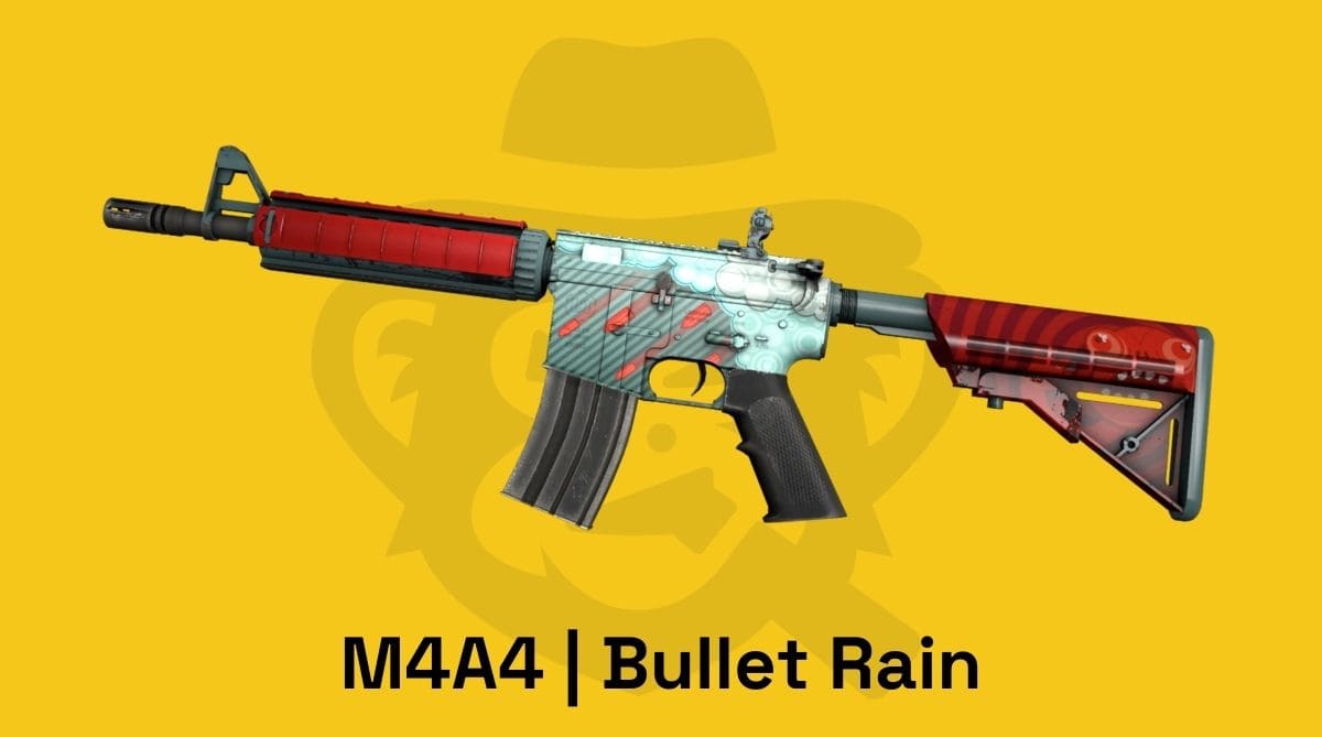 m4a4 bullet rain skin