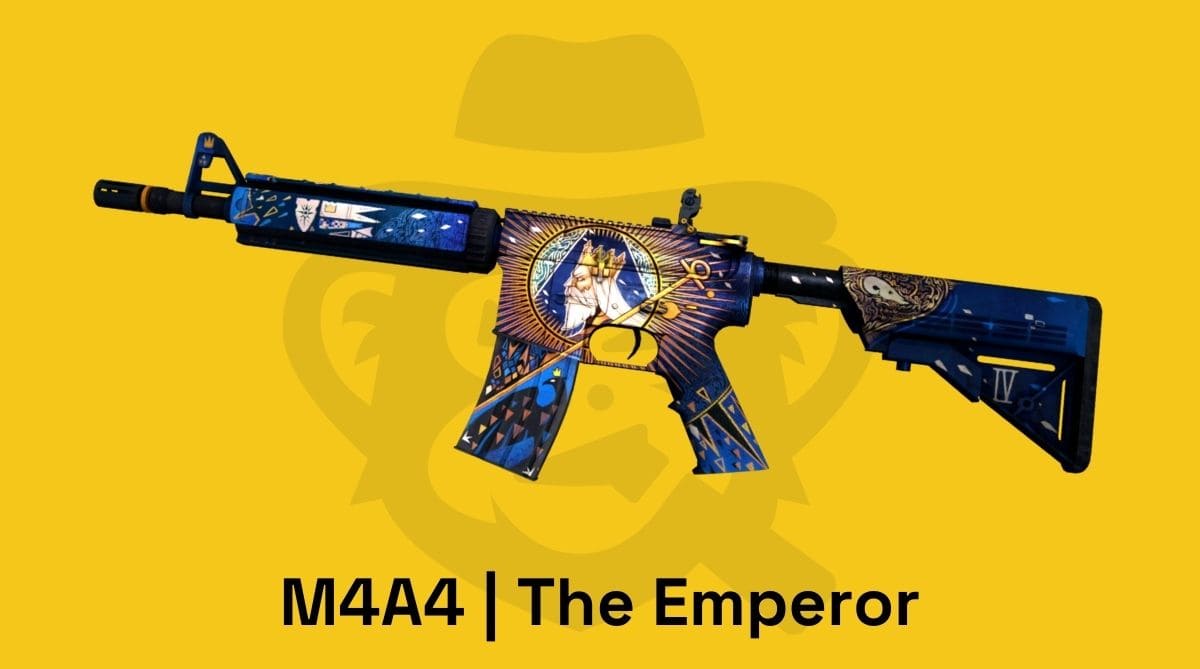 m4a4 the emperor csgo skin