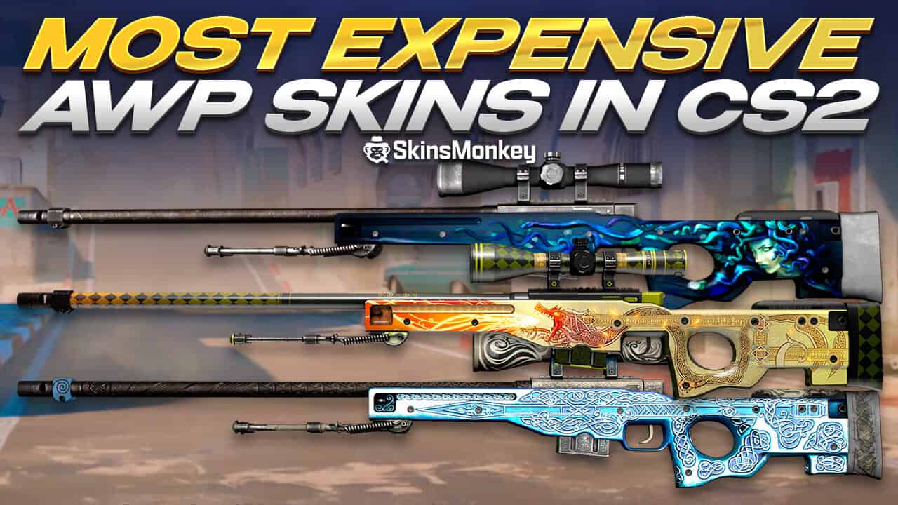 Most Expensive AWP Skins 🎯