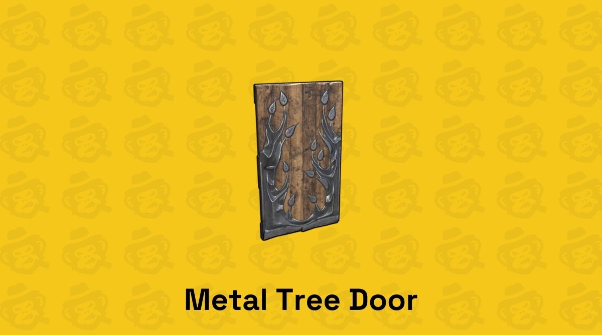 metal tree door rust