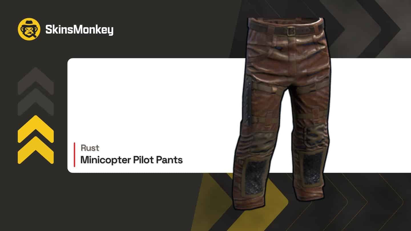 minicopter pilot pants rust