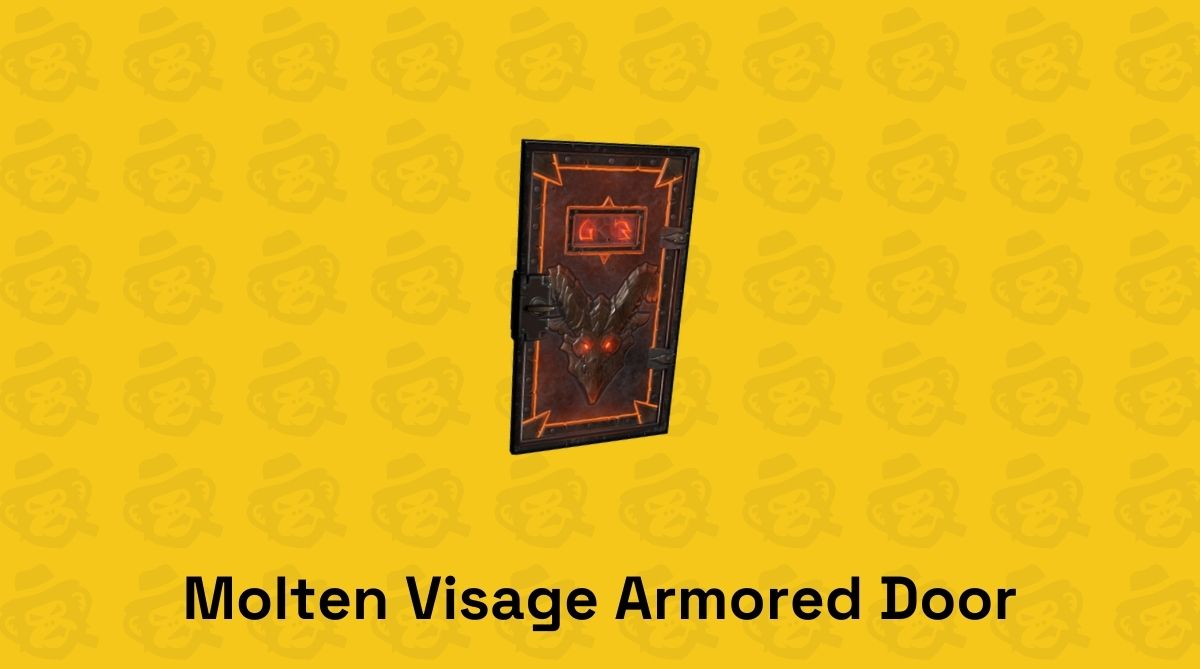 molten visage armored door rust