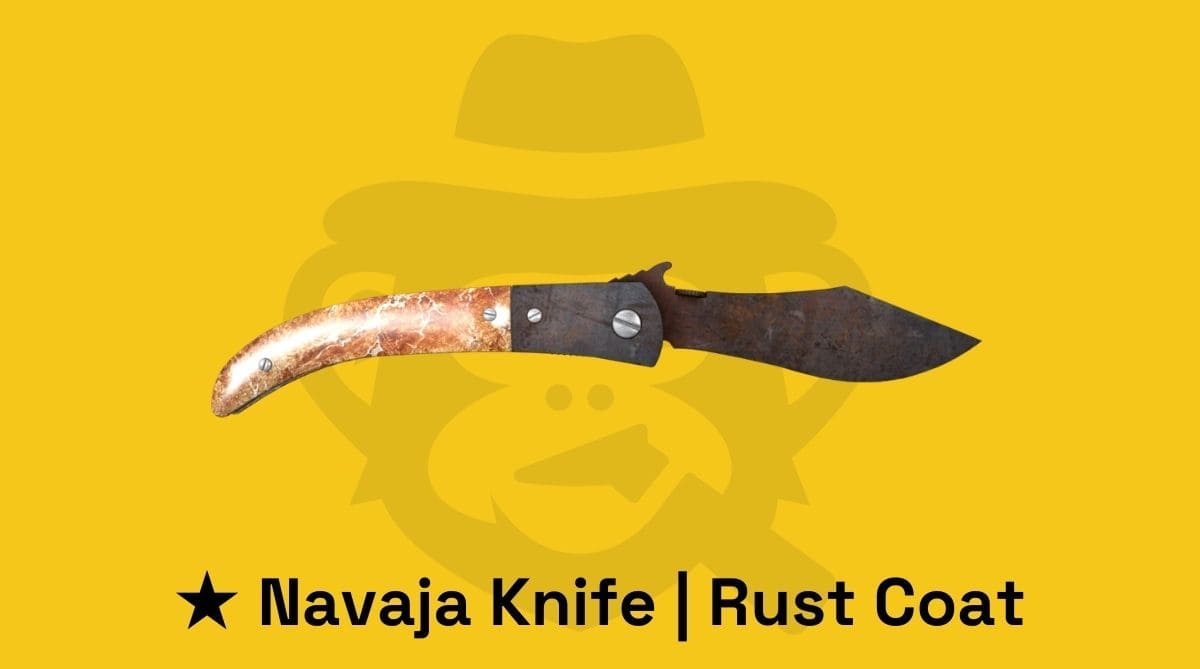 navaja knife rust coat skin csgo