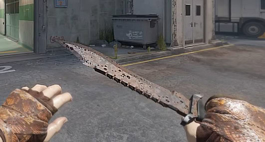 Bowie Knife | Rust Coat + Hand Wraps | Constrictor