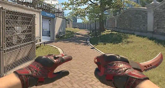Talon Knife | Crimson Web + Moto Gloves | Blood Pressure