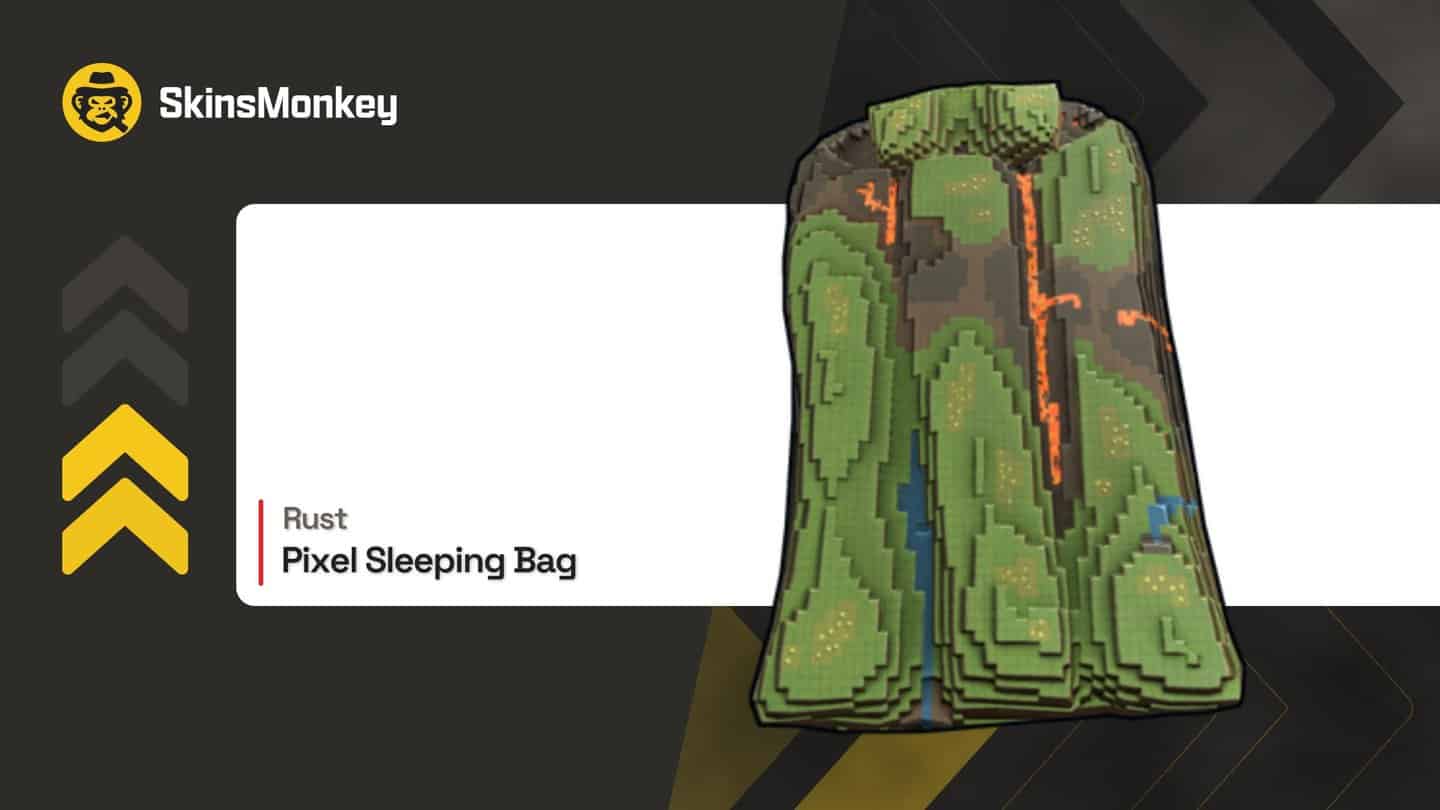 pixel sleeping bag